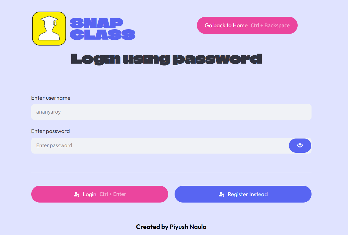 Login Portal